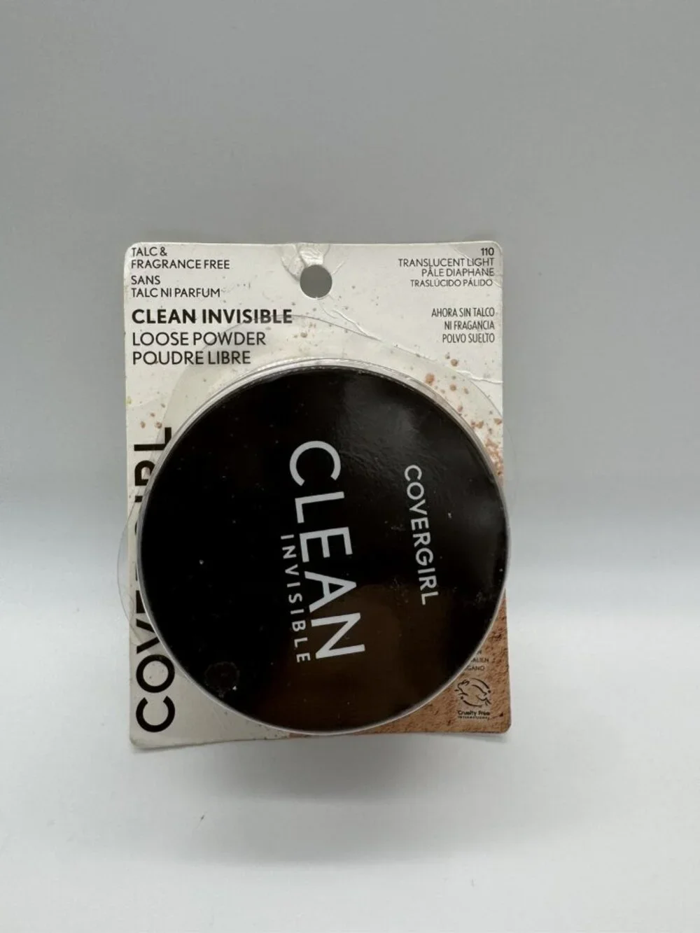 CoverGirl Clean Invisible Loose Powder Translucent Light 110 0.63oz Sealed New